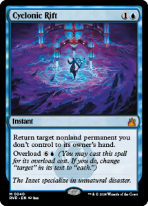 Cyclonic rift